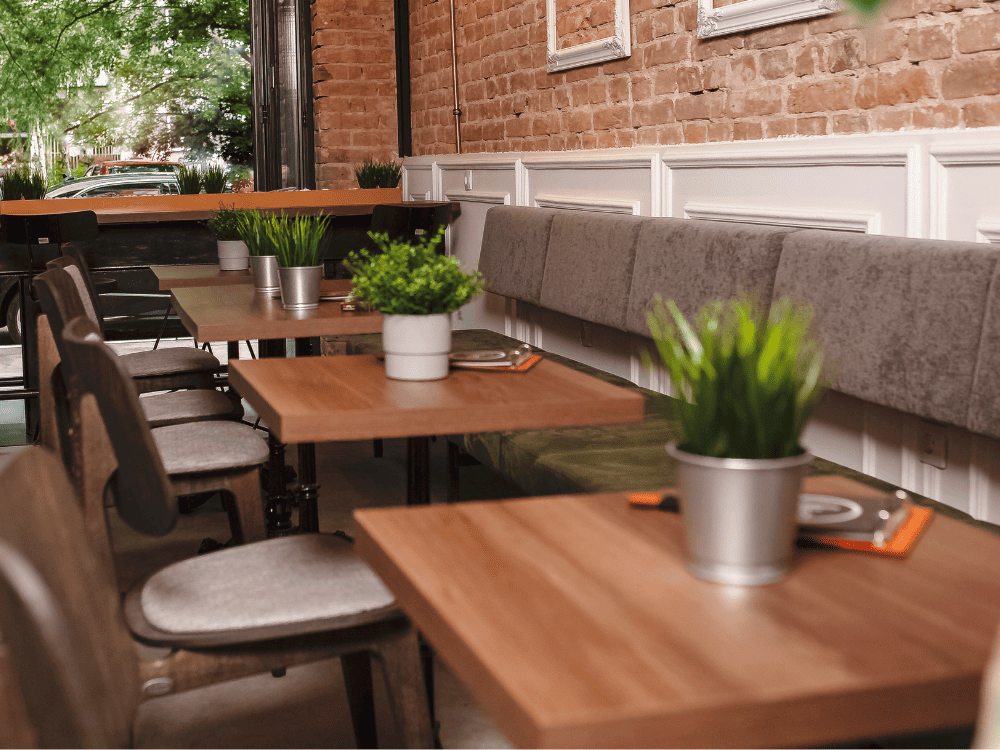 Nature Inspired Elements in Cafe Furniture